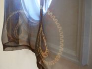 Silk window coverings